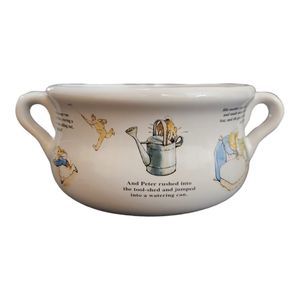 VINTAGE: BEATRIX POTTER "PETER RABBIT" BOWL  ~~ Ca. 1999